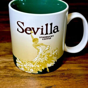 2010 Starbucks Coffee Co. Sevilla Spain Coffee/Tea Mug/Cup You Are Here 16oz